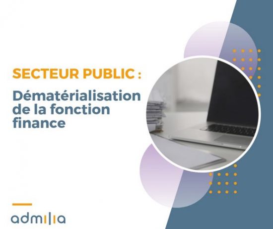 SECTEUR PUBLIC _ Dématérialisation de la fonction finance